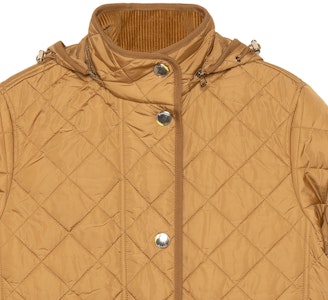 (W) 博柏利SS23米色连帽棉质菱格夹克 80709681 Sizing (W) 博柏利SS23米色连帽棉质菱格夹克 80709681