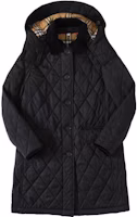 (Women) Burberry SS23 Solid Seam Hooded Casual Jacket Black 80571691 (Women) Burberry SS23 Solid Seam Hooded Casual Jacket Black 80571691