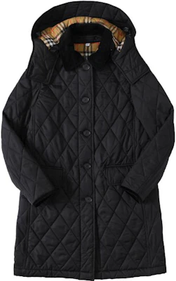 (Women) Burberry SS23 Solid Seam Hooded Casual Jacket Black 80571691 Buy (Women) Burberry SS23 Solid Seam Hooded Casual Jacket Black 80571691