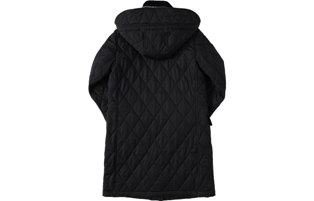 (Women) Burberry SS23  Solid Seam Hooded Casual Jacket Black 80571691 圖 3