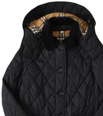 (Women) Burberry SS23 Solid Seam Hooded Casual Jacket Black 80571691 Shop (Women) Burberry SS23 Solid Seam Hooded Casual Jacket Black 80571691