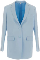 Order (W) Burberry SS23 單排扣長袖西裝外套 - 藍色 80661311