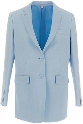 (Women) Burberry SS23 Solid Single-Breasted Long Sleeve Blazer - Blue. 80661311 Order (Women) Burberry SS23 Solid Single-Breasted Long Sleeve Blazer - Blue. 80661311