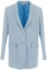 Order (Women) Burberry SS23 Solid Single-Breasted Long Sleeve Blazer - Blue. 80661311