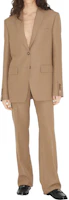 Lookbook (W) Burberry SS23 單排扣長袖西裝外套 - 駝色 80659511