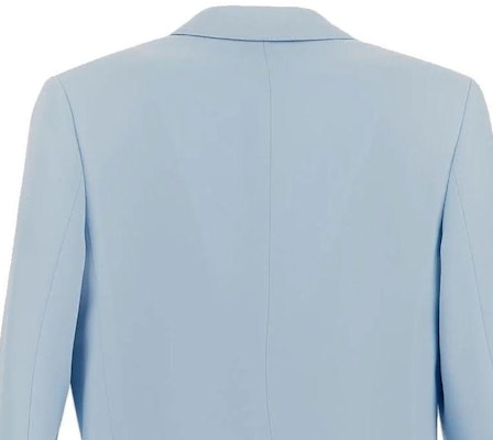 (Women) Burberry SS23 Solid Single-Breasted Long Sleeve Blazer - Blue. 80661311 Sizing (Women) Burberry SS23 Solid Single-Breasted Long Sleeve Blazer - Blue. 80661311