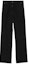 Order (Women) Burberry SS23 Solid Straight-Leg Black Casual Jeans. 80731121