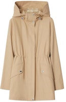 (Women) Burberry SS23 Solid Waist Tie Hooded Mid-Length Coat Soft Beige. 80659561 (Women) Burberry SS23 Solid Waist Tie Hooded Mid-Length Coat Soft Beige. 80659561