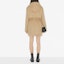 Shop (W) Abrigo Burberry SS23 Capucha Cinturón Largo Medio Beige Suave. 80659561