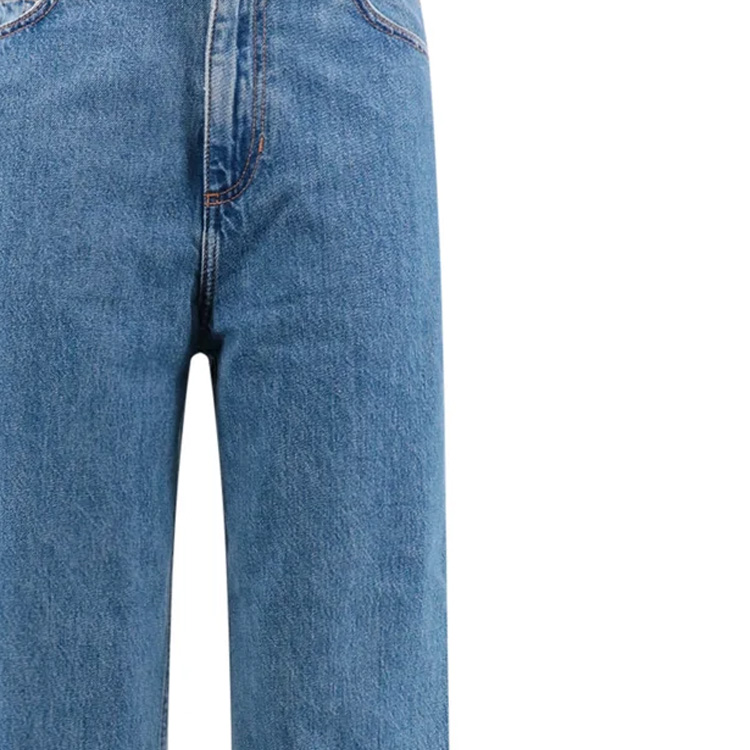 Purchase (Women) Burberry SS23  Straight-Leg Blue Denim Jeans. 80712121