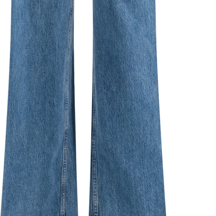Sizing (Women) Burberry SS23  Straight-Leg Blue Denim Jeans. 80712121