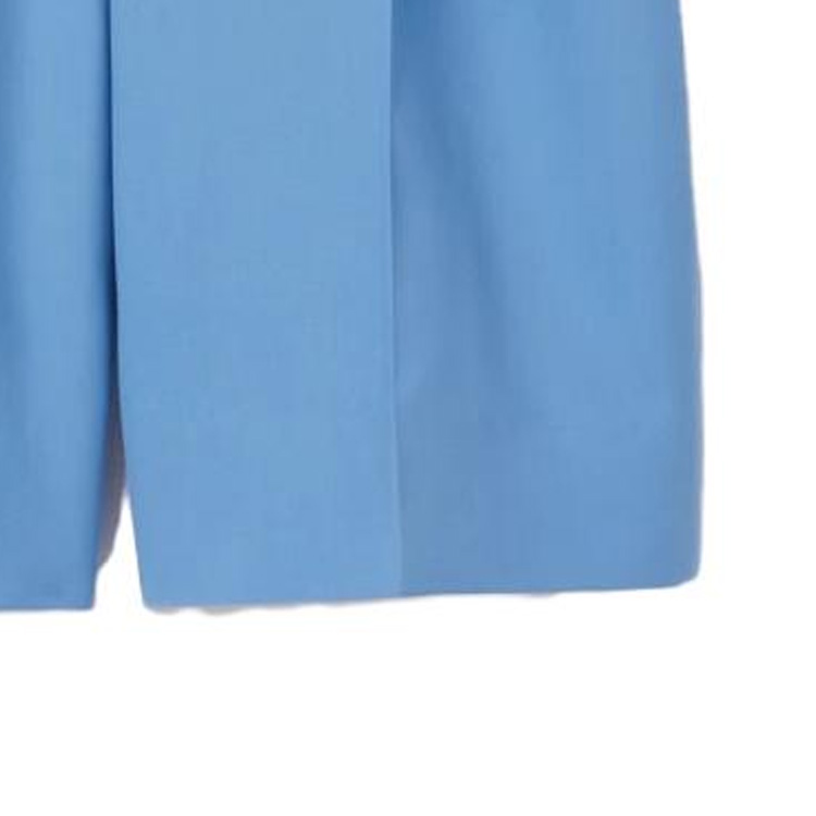 Details for (W) 버버리 SS23 스트레이트 핏 캐주얼 반바지 블루. 80693941