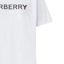 Sizing (Women) Burberry SS23 White Loose Fit T-Shirt with Logo Print. 80526511