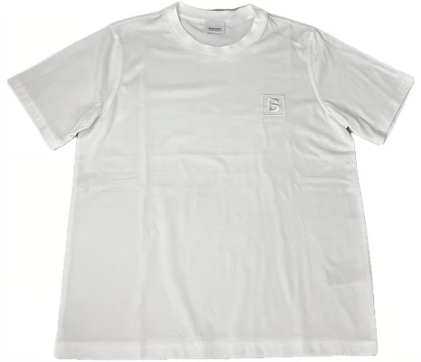 (W) Burberry SS23 Kaos Putih Oversized Crewneck Lengan Pendek. 80669091 Order (W) Burberry SS23 Kaos Putih Oversized Crewneck Lengan Pendek. 80669091