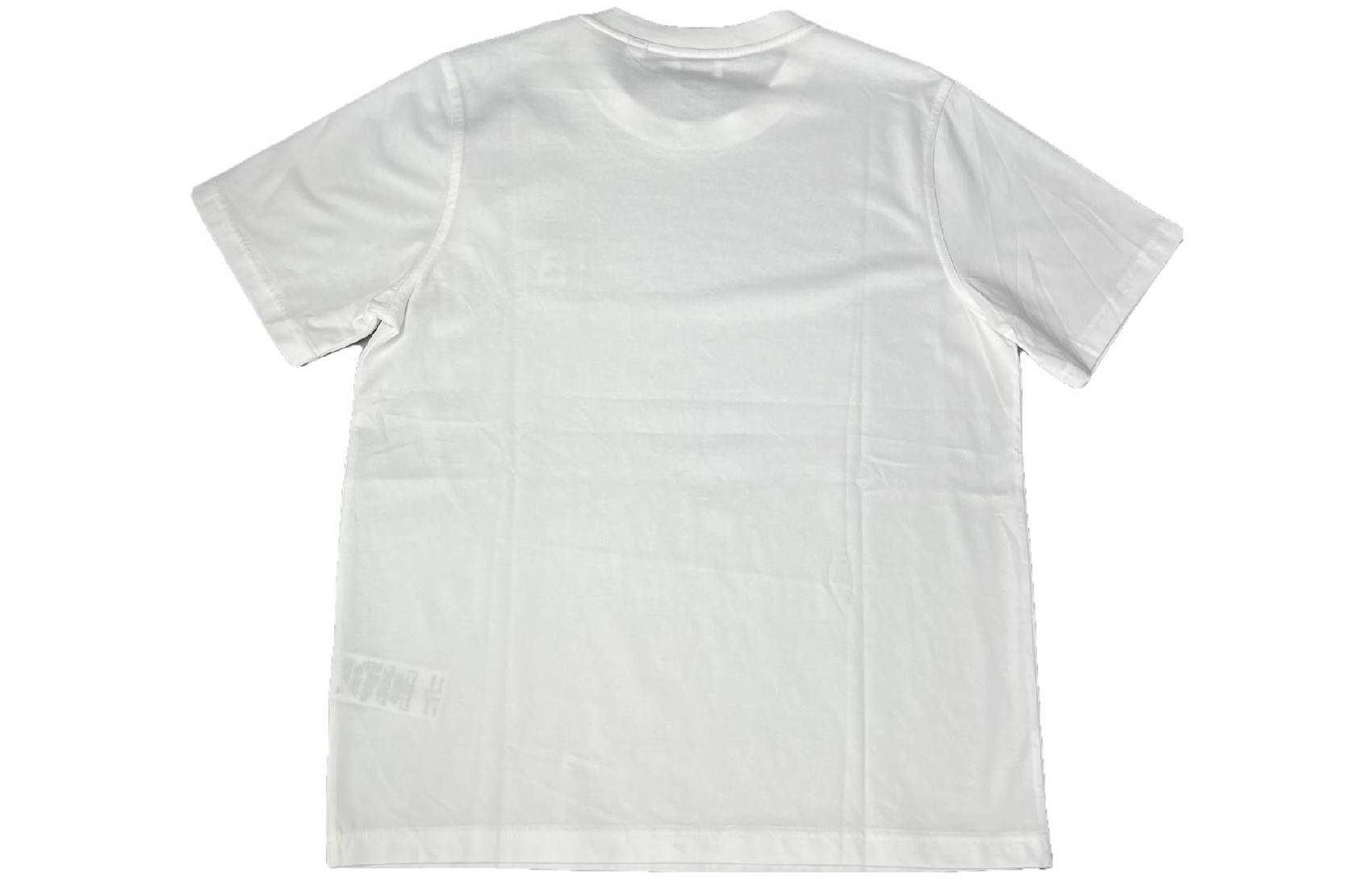 (Women) Burberry SS23  White Oversized Crewneck Short Sleeve T-Shirt. 80669091 圖 3