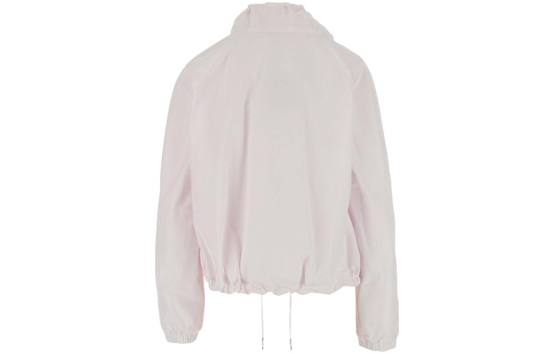 Lookbook (W) 버버리 SS23 화이트 솔리드 컬러 지퍼 후드 재킷 80660831