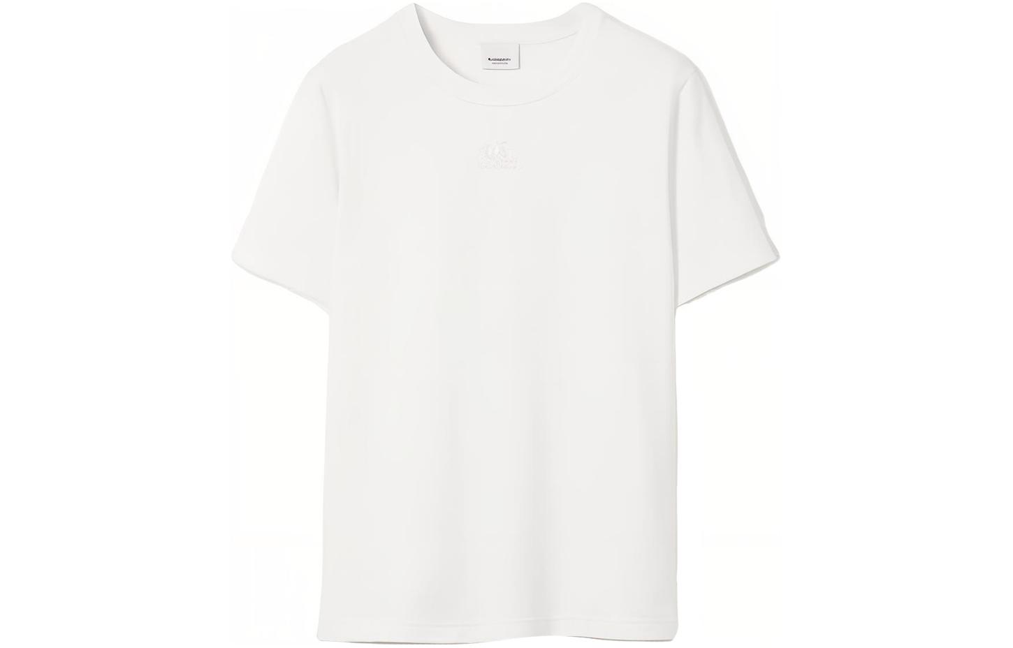 (Women) Burberry SS23  White Tee with Equestrian Knight Logo Print. 80716411 圖 2