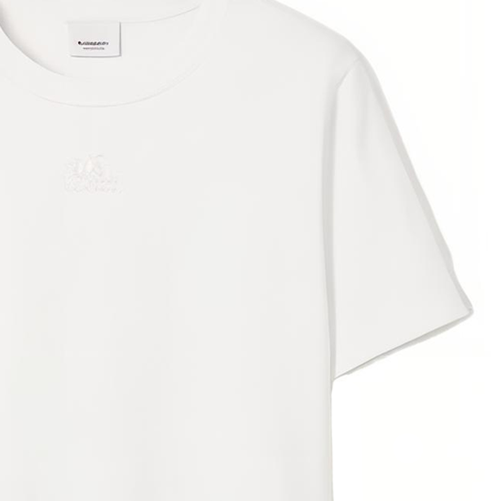 (Women) Burberry SS23  White Tee with Equestrian Knight Logo Print. 80716411 圖 6