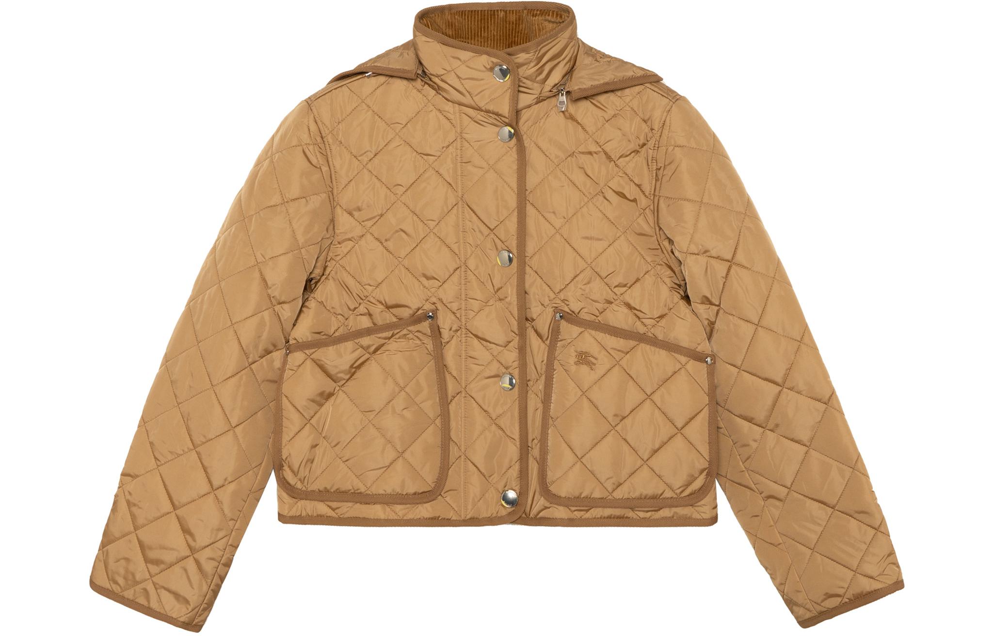 (Women) Burberry SS23 Beige Diamond Quilted Jacket . 80709691
