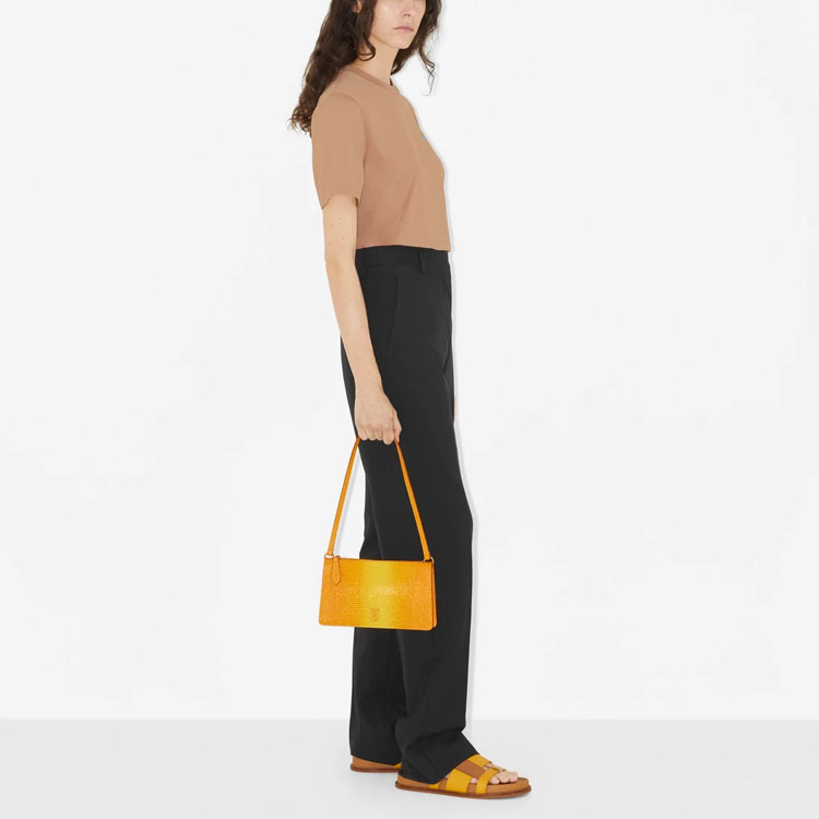 (Women) Burberry SS23 Brown  Pullover T-Shirt with Logo Print. 80668931 圖 5