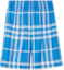 Order (W) Burberry SS23 格紋休閒直筒短褲 活力藍色 80659231