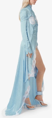 (W) Burberry SS23 Equestrian Knight Turtleneck Bodysuit Glacier Blue Transparan 80674171 Purchase (W) Burberry SS23 Equestrian Knight Turtleneck Bodysuit Glacier Blue Transparan 80674171