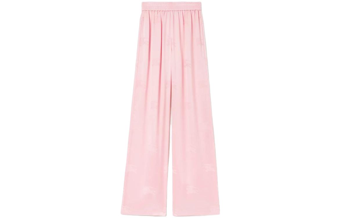 (Women) Burberry SS23 Equestrian Logo Wide-Leg Relaxed Pants  Soft Pink. 80713911 圖 2