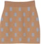 Buy (Women) Burberry SS23 Logo Knit Jacquard Short Casual Skirt Women’s Beige. 80656101
