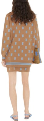 (Women) Burberry SS23 Logo Knit Jacquard Short Casual Skirt Women’s Beige. 80656101 Shop (Women) Burberry SS23 Logo Knit Jacquard Short Casual Skirt Women’s Beige. 80656101