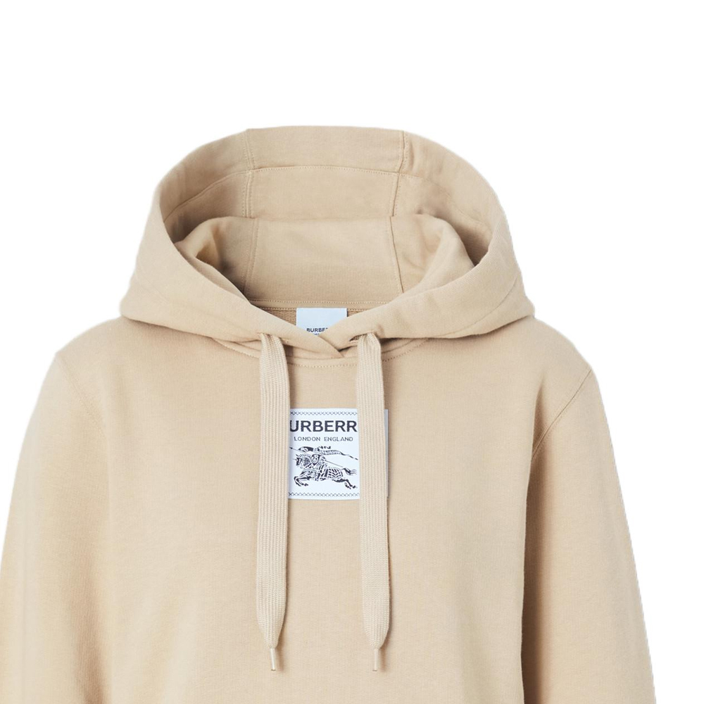 (Women) Burberry SS23 Logo Print Drawstring Hoodie Women’s Khaki. 80656141 圖 7