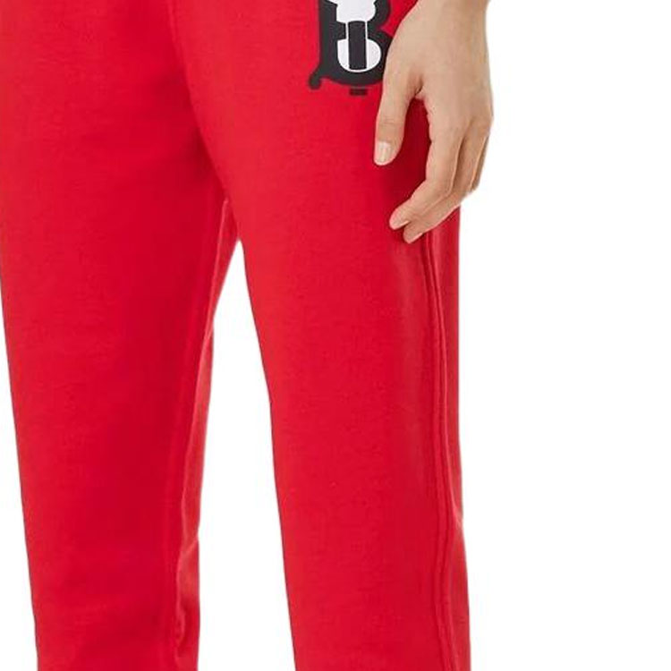 Purchase (W) Burberry SS23 Seluar Jogger Logo Wanita Merah. 80640141
