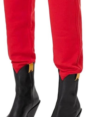 (W) Burberry SS23 Seluar Jogger Logo Wanita Merah. 80640141 Details for (W) Burberry SS23 Seluar Jogger Logo Wanita Merah. 80640141