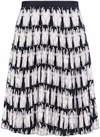 (Women) Burberry SS23 Lunar New Year Rabbit High-Waisted Pleated Short Skirt Women 80642531 (Women) Burberry SS23 Lunar New Year Rabbit High-Waisted Pleated Short Skirt Women 80642531