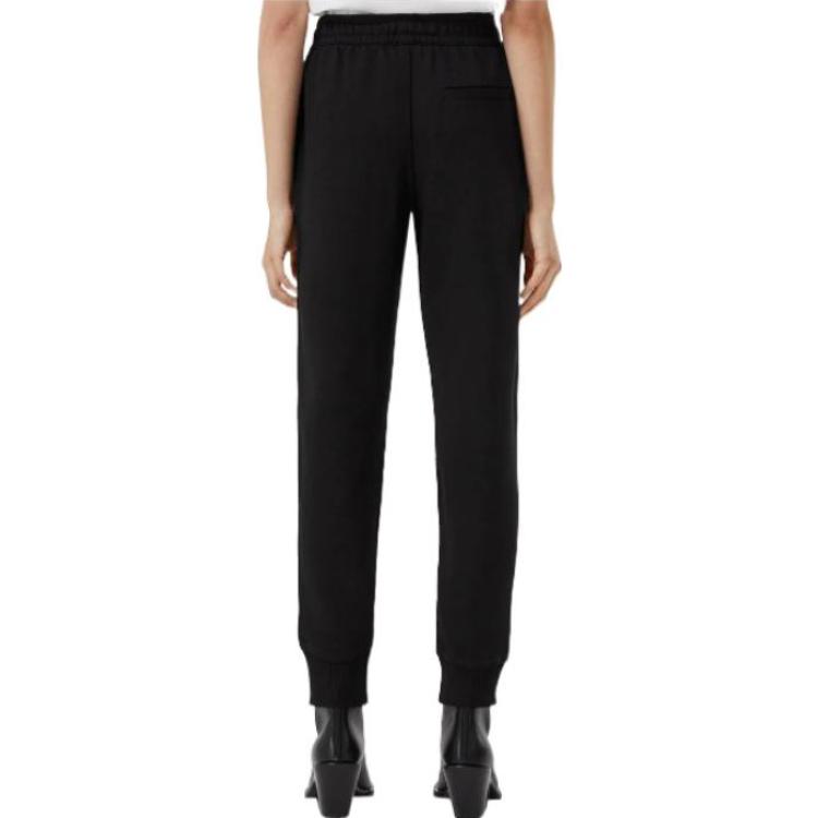 (Women) Burberry SS23 Lunar New Year Rabbit Joggers  Black Loose Fit Knit Pants 80640151 圖 4