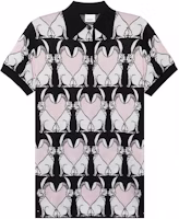 (Women) Burberry SS23 Lunar New Year Rabbit Knit Polo Dress Black 80640421 (Women) Burberry SS23 Lunar New Year Rabbit Knit Polo Dress Black 80640421