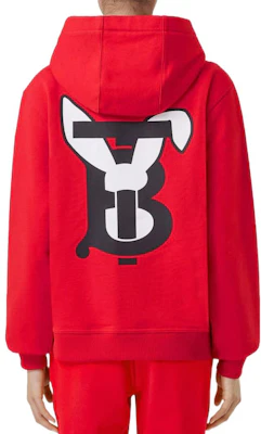 (W) 버버리 SS23 설날 토끼 로고 프린트 집업 후디 80640081 Shop (W) 버버리 SS23 설날 토끼 로고 프린트 집업 후디 80640081