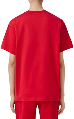 (W) 버버리 SS23 설맞이 토끼 티셔츠 레드 오버사이즈 캐릭터 프린트 셔츠 80640131 Purchase (W) 버버리 SS23 설맞이 토끼 티셔츠 레드 오버사이즈 캐릭터 프린트 셔츠 80640131