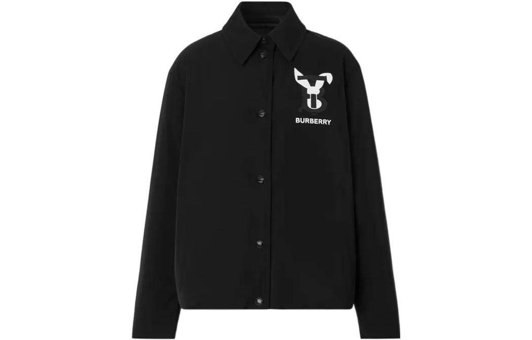 Order (Women) Burberry SS23 Lunar New Year Reversible Rabbit Quilted Jacket Women Black. 80636081