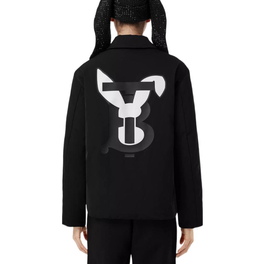 Sizing (Women) Burberry SS23 Lunar New Year Reversible Rabbit Quilted Jacket Women Black. 80636081