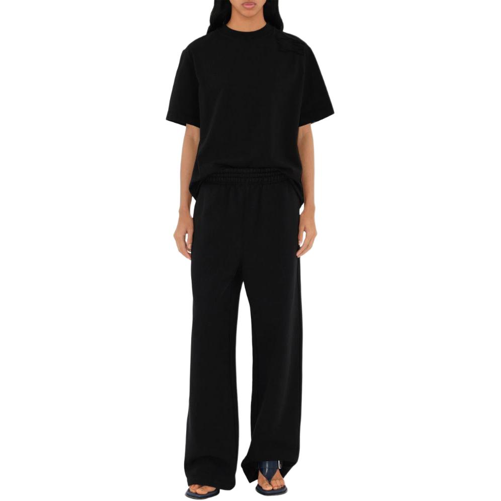 (Women) Burberry SS24  Black Crewneck Oversized Short Sleeve T-Shirt. 80849691 圖 4