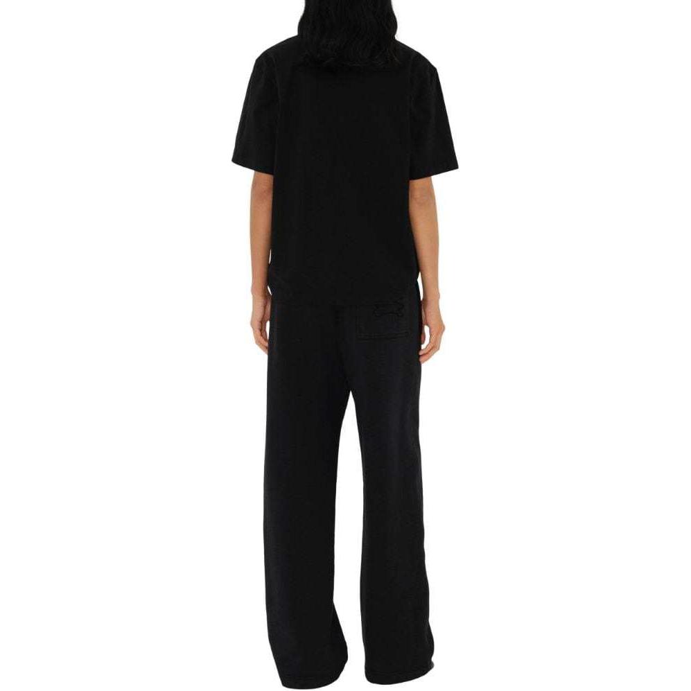 (Women) Burberry SS24  Black Crewneck Oversized Short Sleeve T-Shirt. 80849691 圖 5