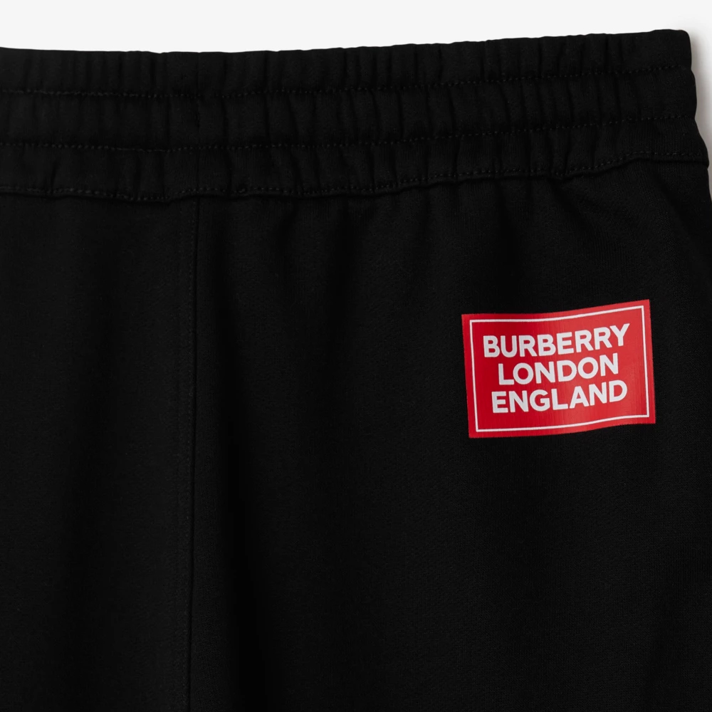 Purchase (W) Burberry SS24 Celana Jogger Knit Pinggang Elastis Hitam. 80843561