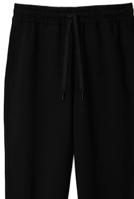 (W) Burberry SS24 Celana Jogger Knit Pinggang Elastis Hitam. 80843561 Details for (W) Burberry SS24 Celana Jogger Knit Pinggang Elastis Hitam. 80843561