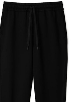 (W) Burberry SS24 Celana Jogger Knit Pinggang Elastis Hitam. 80843561 Cheap (W) Burberry SS24 Celana Jogger Knit Pinggang Elastis Hitam. 80843561