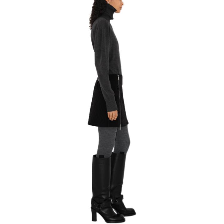 Purchase (W) Burberry SS24 黑色中腰休閒短裙附拉鍊 80955881