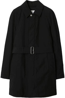 (Women) Burberry SS24 Black Short Down Jacket with Single-Breasted Collar. 80954861 Buy (Women) Burberry SS24 Black Short Down Jacket with Single-Breasted Collar. 80954861