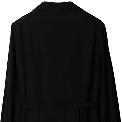 (W) Burberry SS24 Vestido Negro Manga Larga con Cremallera. 80842991 Cheap (W) Burberry SS24 Vestido Negro Manga Larga con Cremallera. 80842991