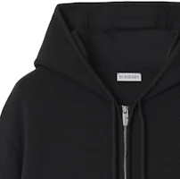 Sizing (W) Burberry SS24 黑色拉鏈衫刺繡標誌款式運動衫. 80944451