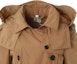Purchase (Women) Burberry SS24 Camel Double-Breasted Hooded Long Sleeve Trench Coat. 80735071