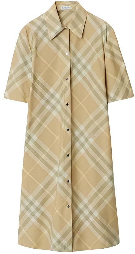 women-burberry-ss-24-check-short-sleeve-shirt-dress-in-linen-beige-80835471